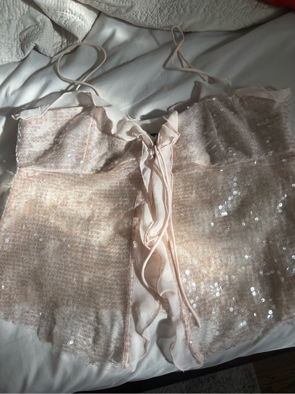 Zara Sequin Tank Top